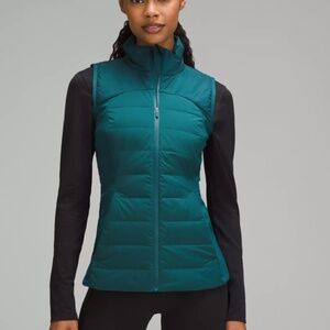 Lululemon Vest: Storm Teal, Down for It All